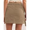 Fashion Summer Women's Short Cargo Skirts Pockets Solid Color Mini Casual Hip Lift Ladies Skirts Ladies Elegant Slim Fit Clothing