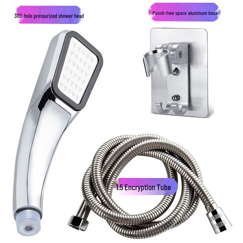 Pressurized Handheld Shower Head Set