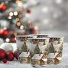 50pcs, Christmas Disposable Paper Cups, 9oz/250ml Eco Cups, Disposable Drinking Cups, Coffee Cups, Drinking Cups, Table Cups