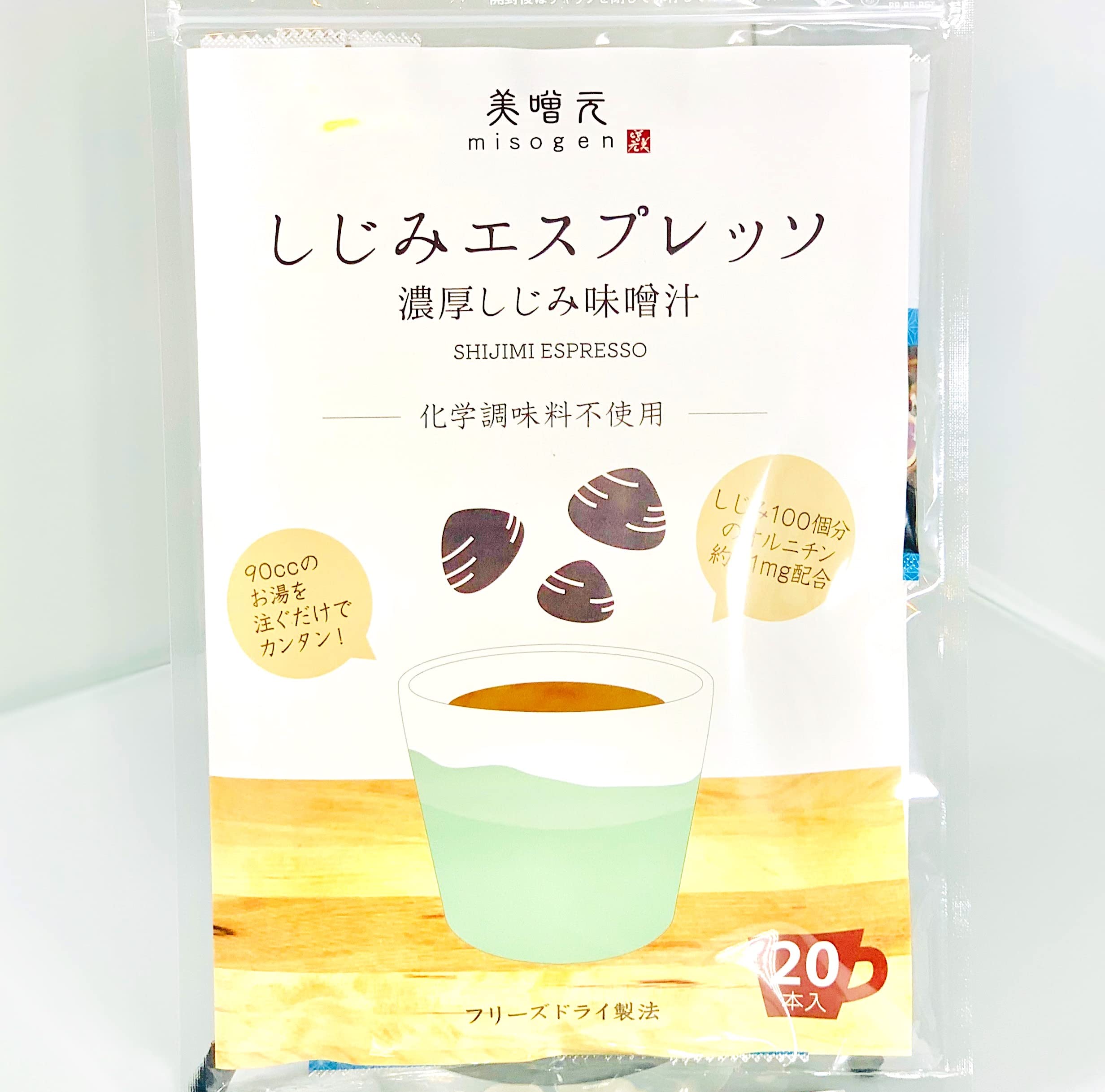 

Rich Clam Miso Clam espresso 20 бутылок x 4 всего 80 бутылок [Misogen Soup] пакетики,