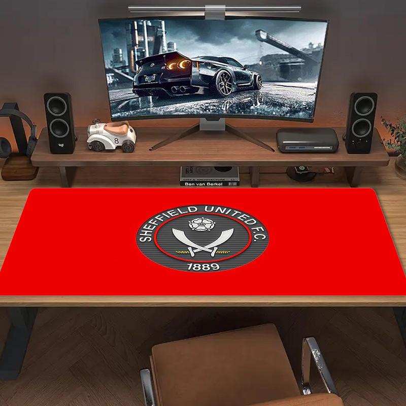 Sheffield United Print Cushion Non-slip Laptop Tablet Big Mousepad XXL Mat Mini PC Playmat With Lock Edge