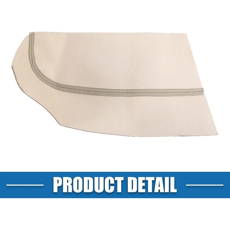 Car Rear Door Panel Armrest Cover Interior Door Trims for Honda Pilot 2009-2015 Beige 1 Pair