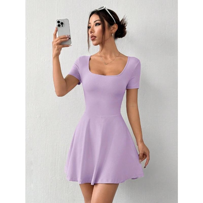 Summer New Style Sexy Waist Slimming Dress Women's Fashion and Elegant
