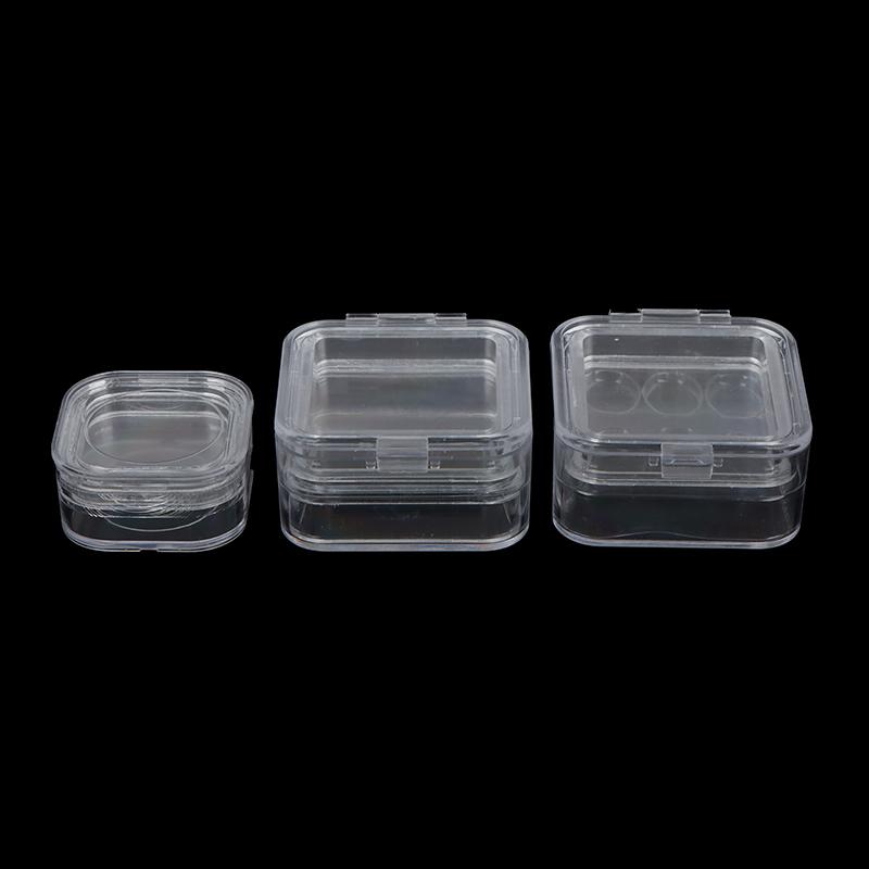 1Pc Dental Tooth Box Inside Membrane Tooth Implant Transparent Plastic Box
