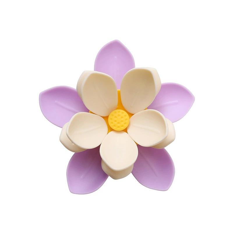 3D Lotus Magnetic Sealing Clip Refrigerator Magnet Food Snack Bag Sealing Clip Refrigerator Decoration Kitchen Accessories