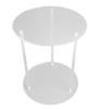 Clear Acrylic Plant Stand Round Top Corner Holder Planter Flower Pot Display Rack for Home Living Room Balcony Office