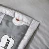 Cute Cartoon Polar Bear Summer Quilt Skin-friendly Comfortable Animals Print Air Conditioning Quilted Quilt for Kids Boys Girls