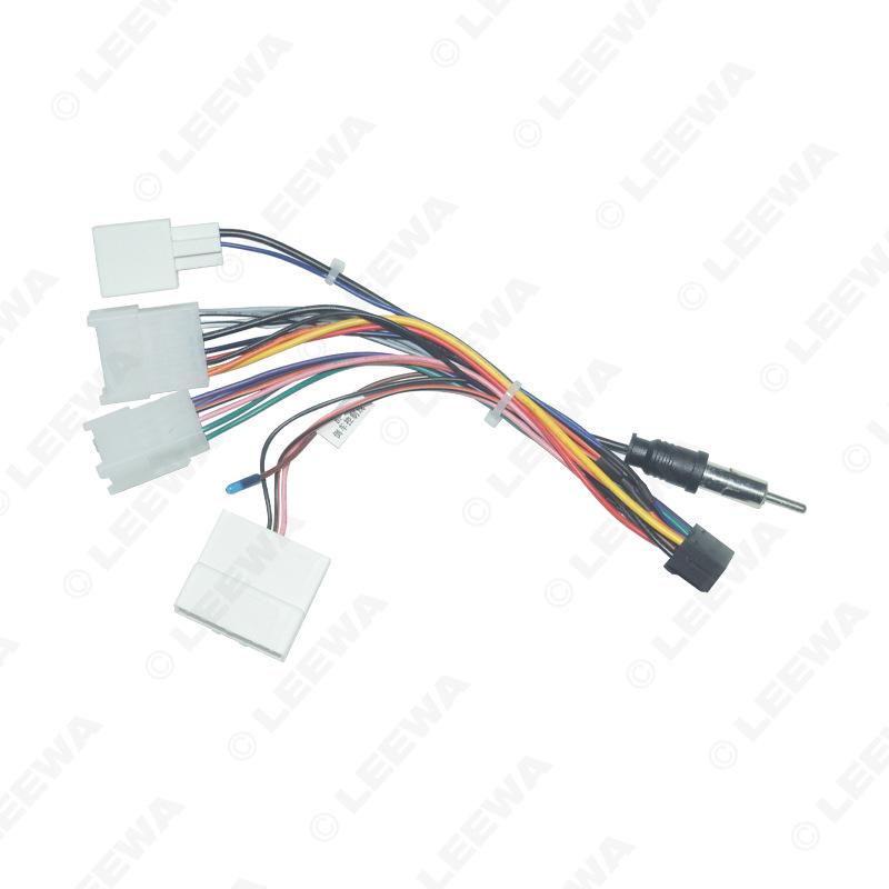 Cable de Alimentación para Host de Navegación Android Puzun de 16 Pines para Nueva Línea Trasera de Toyota con Salida de Baja Configuración de 4 Cabezales