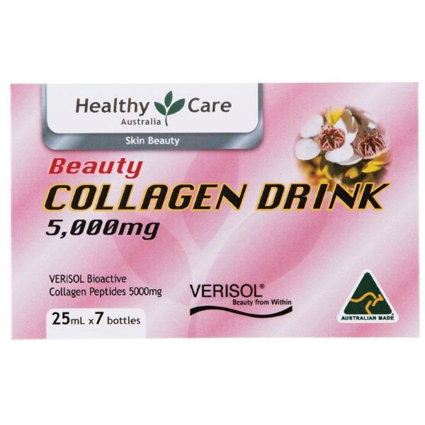 Healthy Care Beauty Collagen Drink 5000mg 25ml X 7 Bottles