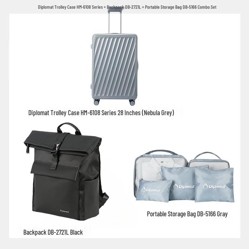 Diplomat HM-6108 28-inch PC Hardside Luggage