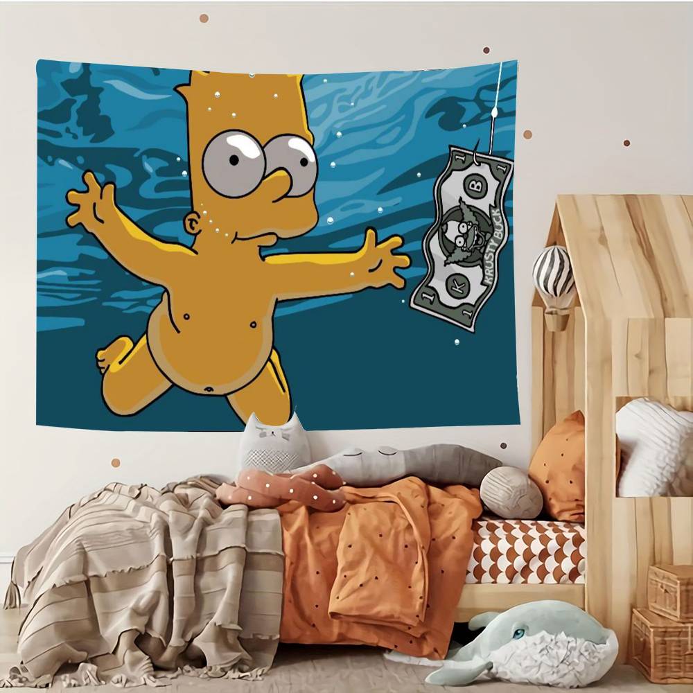 Funny SSimpson Tapestry Customizable Tapestries Of Various Styleswall Hangings Celebrity Photo Printingwall Hangings