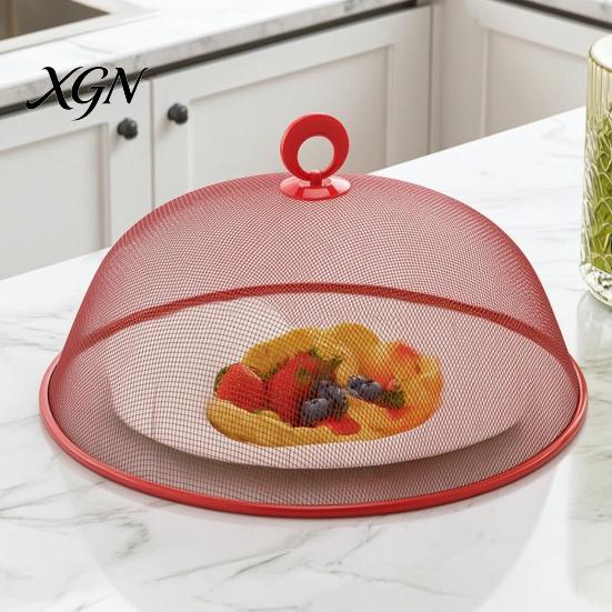 Rostbeständiges Lebensmittelschutznetz für Terrassenabdeckung mit Griff, Langlebiger Edelstahlschutz, Leichte Abdeckungen für Griffe, Zelte, Geschirr und Obstschalen