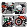 1/12 Aprilia RSV4 Alloy Racing Motorcycle Model Diecast Metal Street Cross-country Motorcycle Model Simulation Children Toy Gift