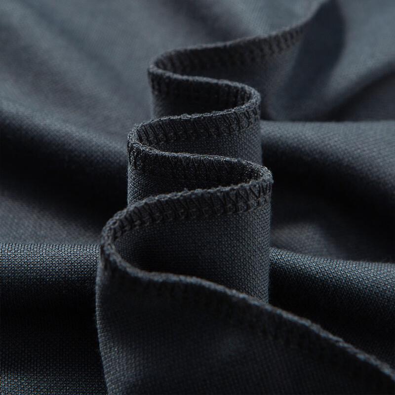 Hodo Men's Merino Wool & Silk Blend Long-Sleeve Polo Shirt