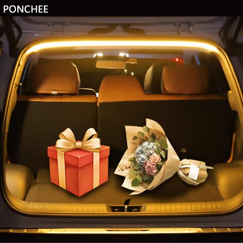 For GAC AION V 2025-2026 Trunk Lighting Lamp LED Trunk Interior Lighting Automobile Modification Supplies Waterproof