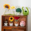 Positive Crochet Ornament Potato Desk Accessories Hand Knitted Ornament Offices Accessories Decoration Escritorio Accesorios