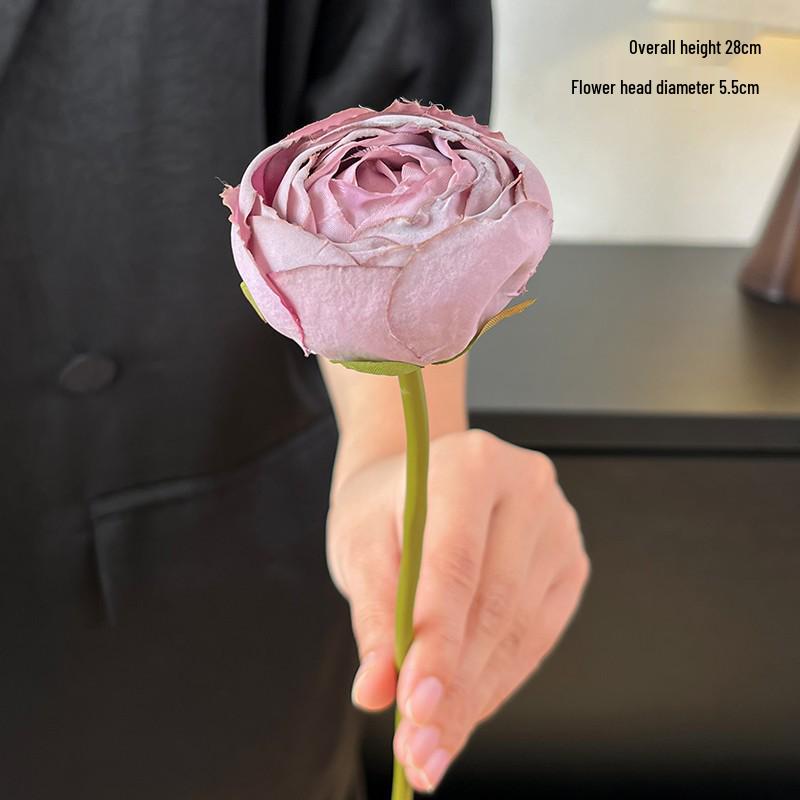 Flori Artificiale Seria Violet: Floral Decorativ Elegant pentru Casă, Nuntă, Cameră Model și Decor Moale.