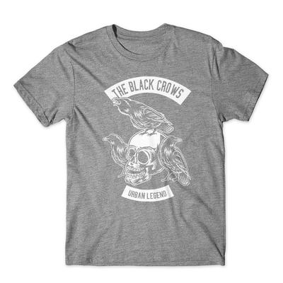 T-Shirt Black Crows 100% Cotone Maglietta Premium Nuova