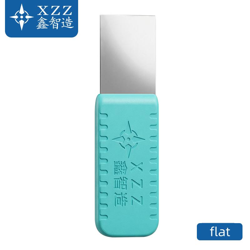 

XINZHIZAO XZZ Non-Magnetic Solder Scraper with Silicone Handle Glue Removal Blade Set High Hardness Screen Separating Pry Blade
