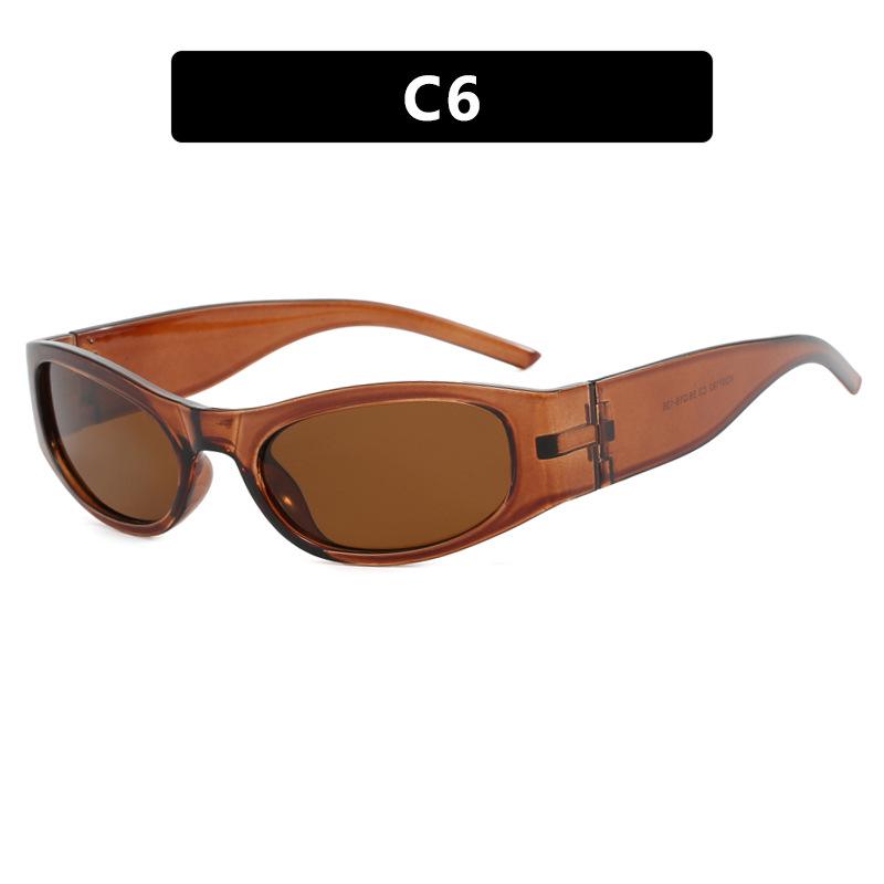 Y2K Spicy Girl Punk Sunglasses: European & American Influencer Style 2024