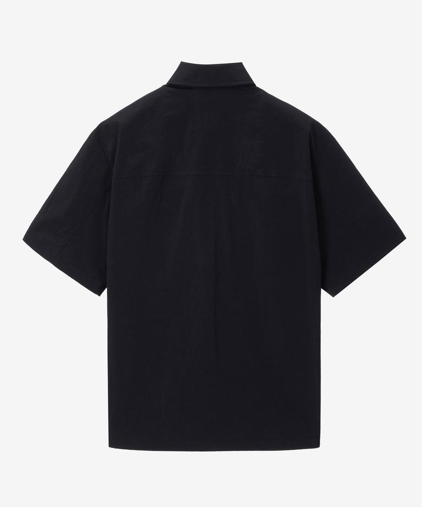 MINDBRIDGE Out-Pocket Short-Sleeve Shacket - 2Color Myws3141