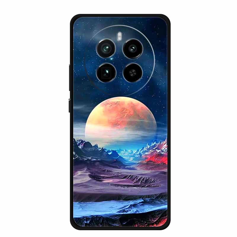 For Realme 12 4G Back Cover Case 6.67" Fashion Marble Black Silicone Soft Phone Case For Realme 13 4G 12 Pro Plus Case Realme12