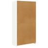 White Wardrobe 100 x 50 x 200 cm Particleboard