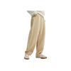 Li Ning Sports Lifestyle Series Quick Dry Cool Logo Embroidered Knitted Sports Pants Women Bottoms AKLW188-1