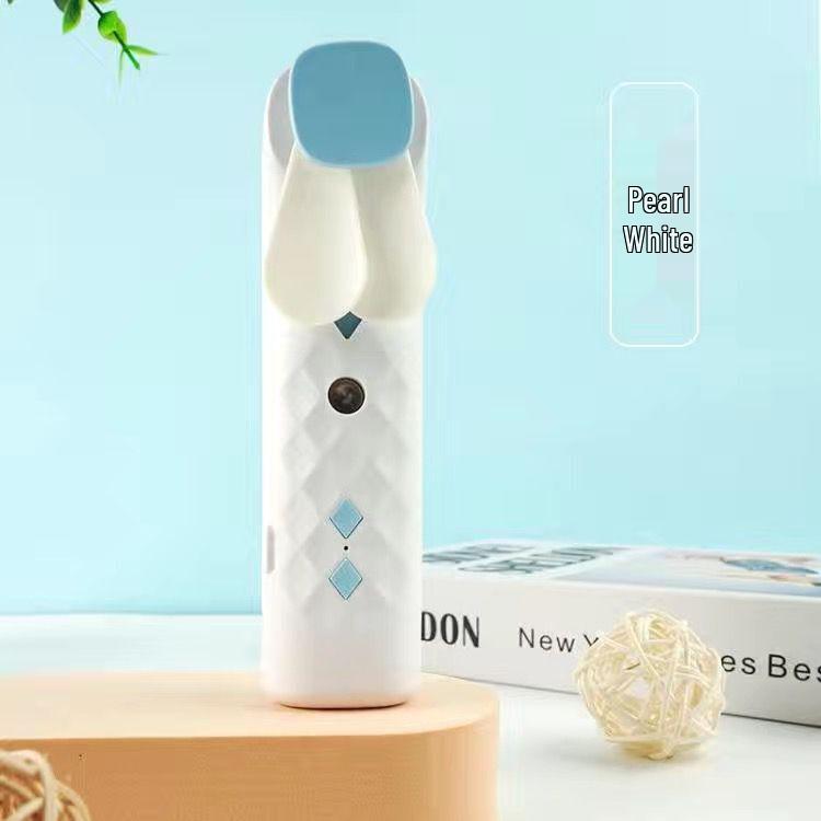 

2-in-1 Portable Nano Mist Fan: Silent, Long Battery Life, Ideal for Students and Outdoor Use Mist+Fan