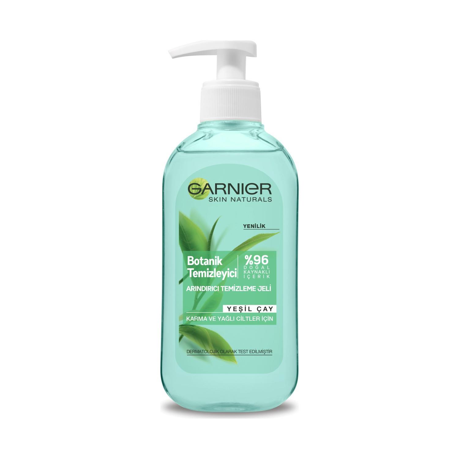 

Очищающий гель Garnier Purifying Green Tea 200 мл