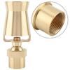 Brass Ice Tower Cascade Cedar Water Fountain Nozzle Spray Pond Sprinkler Head (1Celsius2  3Celsius4  :