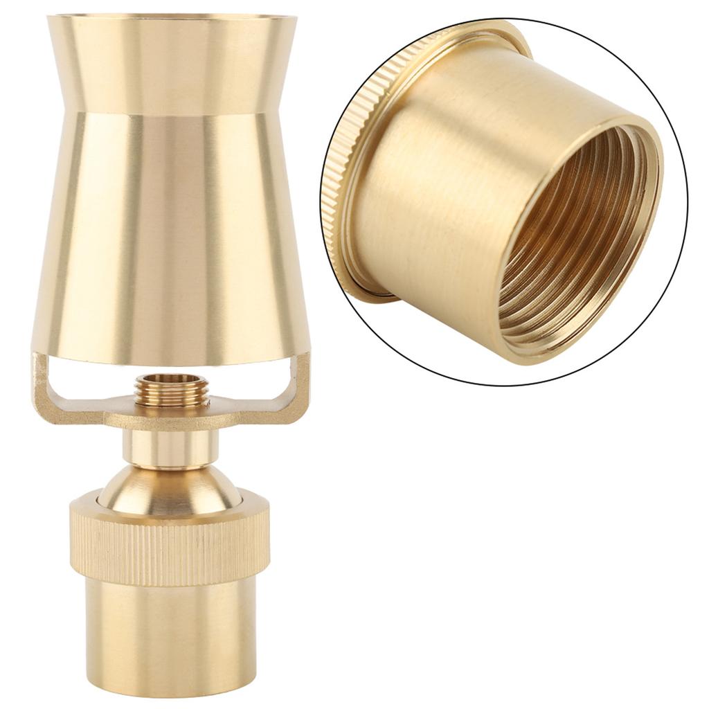 Brass Ice Tower Cascade Cedar Water Fountain Nozzle Spray Pond Sprinkler Head (1Celsius2  3Celsius4  :