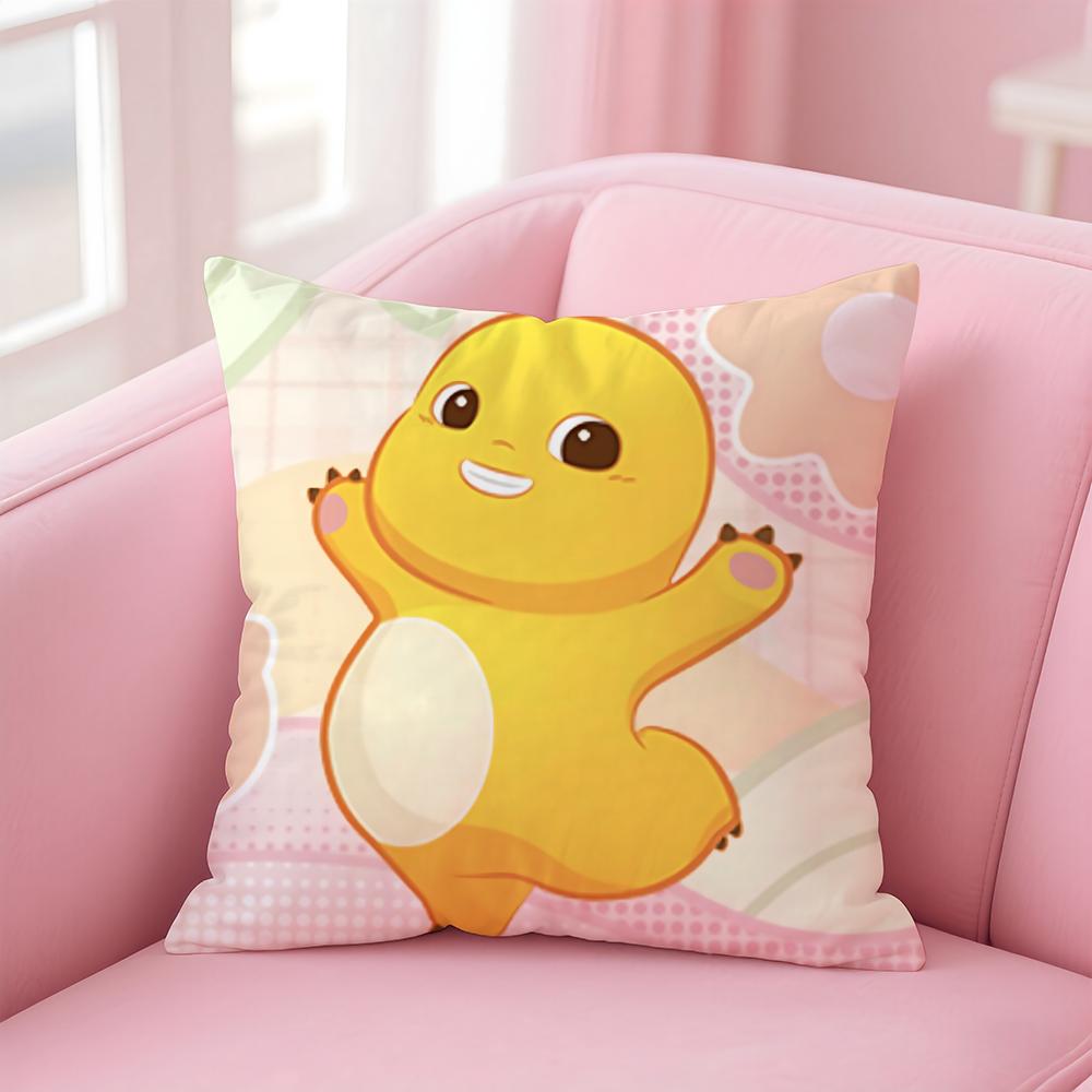 Cute N-Nailoong Cushion Cover Eco-Friendly Odorless Healthy Pillowcase Soft & Comfortable Kid-Safe No Filling