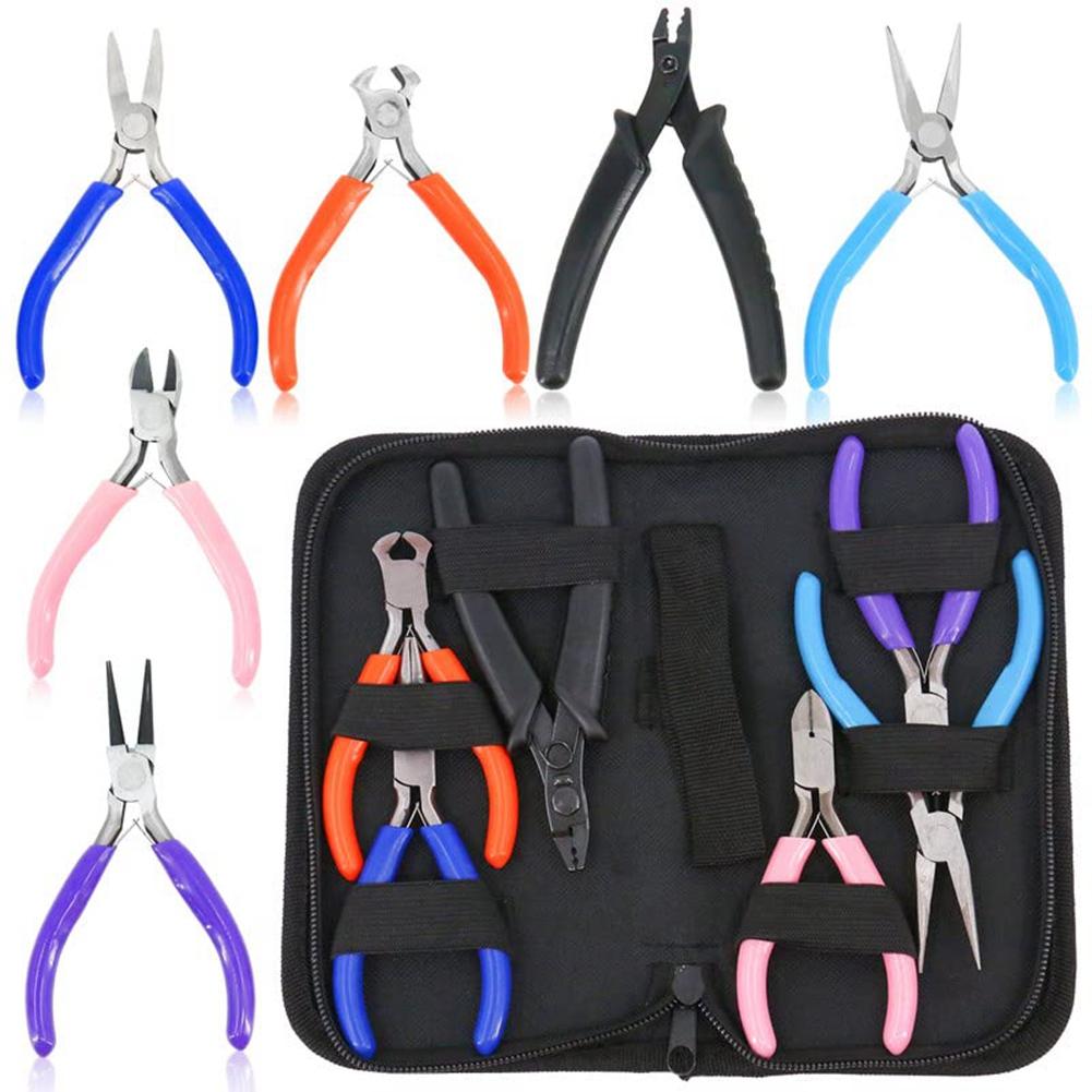 AAAF Jewelry Pliers 6Pcs Pliers For Jewelry Making Professional Jewelry Pliers Set For DIY Beading Craft