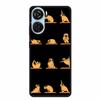 Schwarze Silikonhülle für ZTE Blade V50 Design 5G Libero 5G IV V41 Vita Axon 40 lite Handyhülle Cartoon Katze Weiche Rückseite Hülle