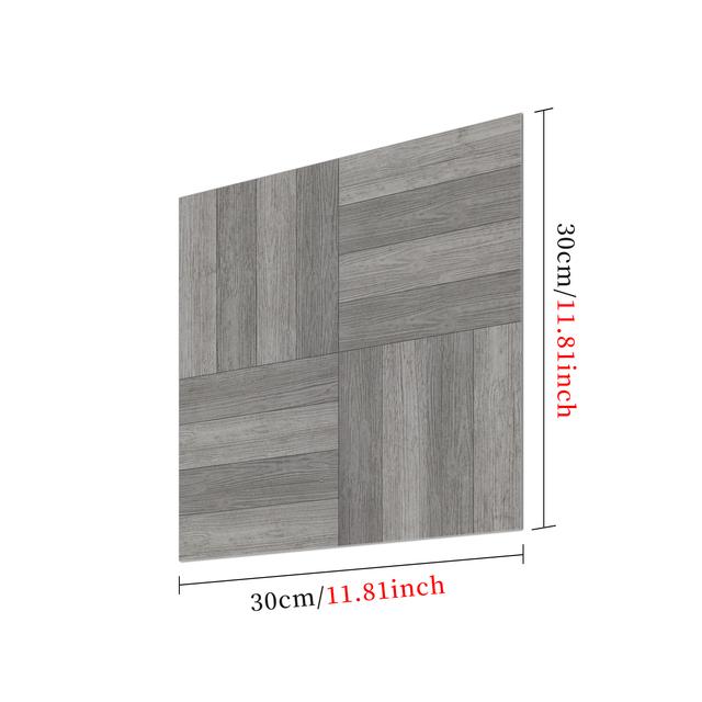 1Pcs Floor Tile Decoration Stickers Portuguese Tile Style Home Self-Adhesive PVC Waterproof Frosted Thickened Non-Slip Floor Stickers 30X30cm