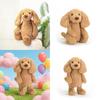 Plush Dog Toy With Soft Pp Cotton Filling For Girls And Kids