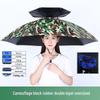 Large Folding Fishing Hat Umbrella for Adults & Kids – Unisex Outdoor Headwear with Prints