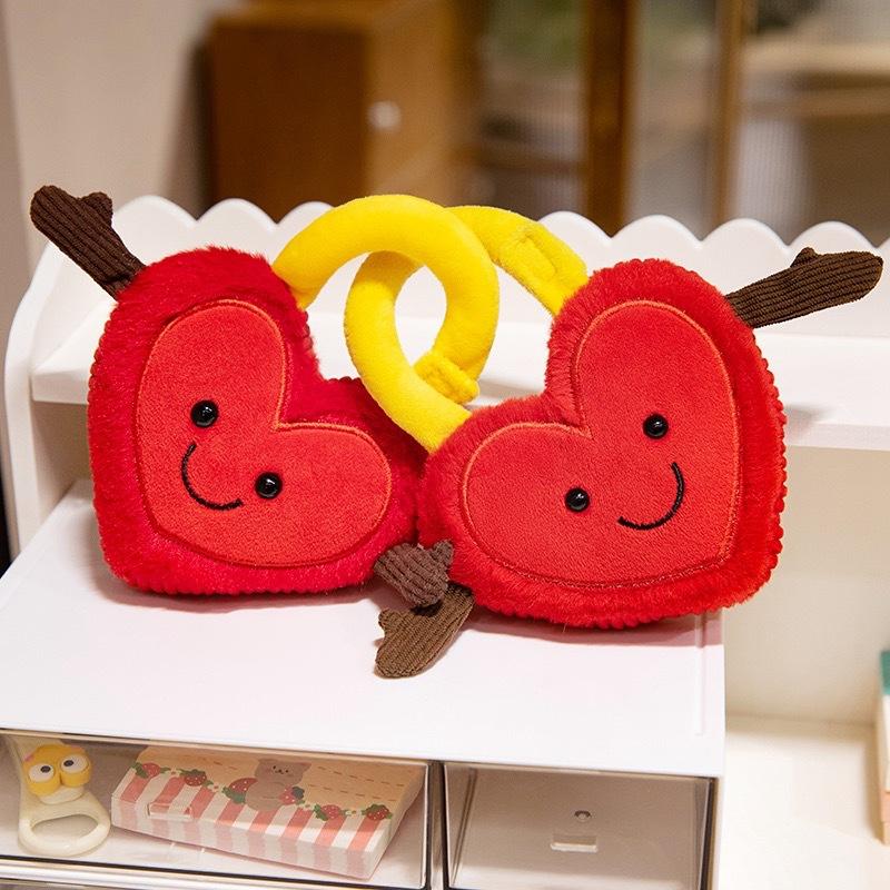 Concentric Lock Soft Plush Toy Creative Couple Love Heart Lock Stuffed Plushies Romantic Gifts For Girls Happy Valentine's Day