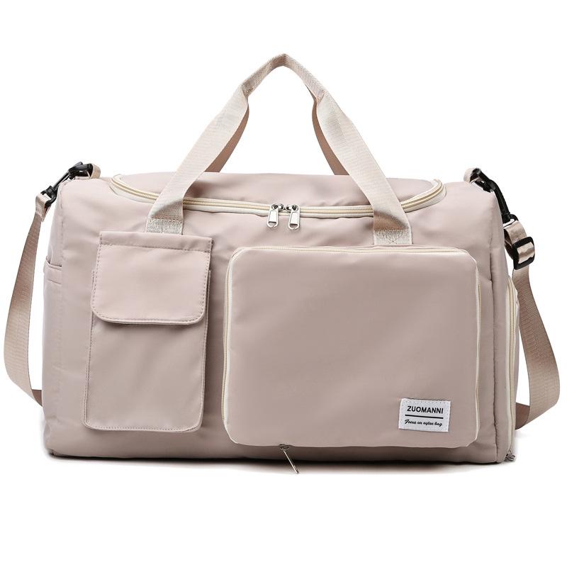 Women's Waterproof Yoga Fitness and Travel Bag - Versatile, Large Capacity, Handheld or Over-the-Shoulder, Fits On Luggage Trolley