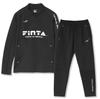 FINTA Futbol Forması Seti Erkek Yarım Fermuarlı Beden (FT7814 (0500) Siyah, L)