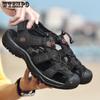 High Quality Summer Breathable Sandals Beach Shoes Hiking Outdoor Genuine Leather Sandals