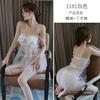 Sexy Lingerie Sexy Lace Bow Pajamas Passion Suit Perspective Uniform Seduction Woman