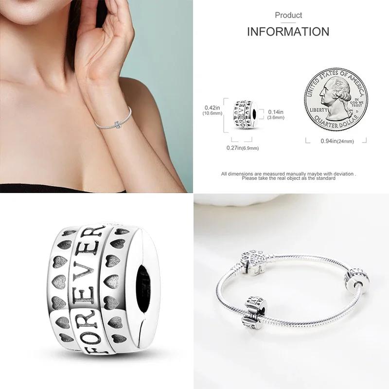 925 Silber Glühwürmchen Libelle Eule Anhänger Kleeblatt Herz Zirkon Farbperle für Original Armband Anhänger Schmuck