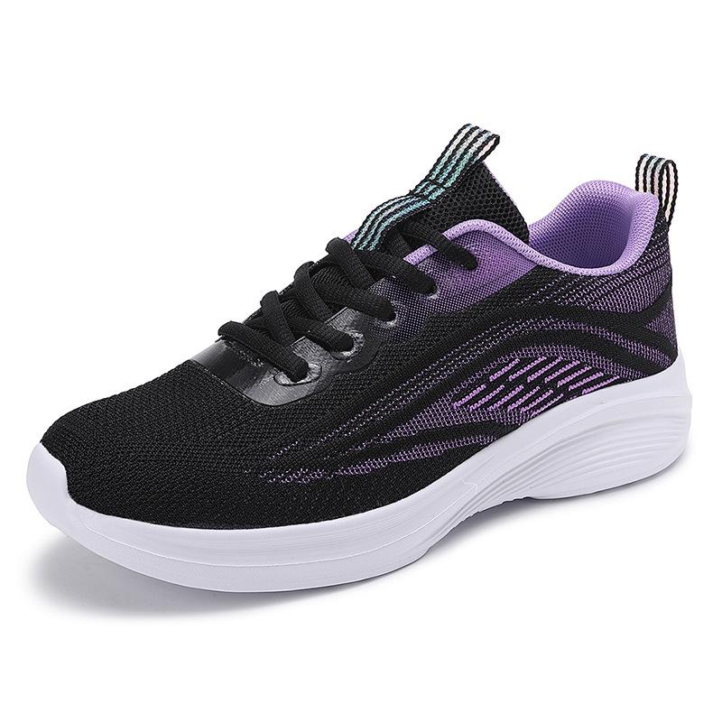 Women's Shoes Running Shoes Sports Shoes Casual Versatile Casual Fashion Soft Sole High Elastic Mesh Lightweight Running Shoes