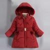 Kids' Fashion Fleece-Lined Thickened Hooded Oversized Sweatshirt Warm Casual Jacket For Fall/Winter