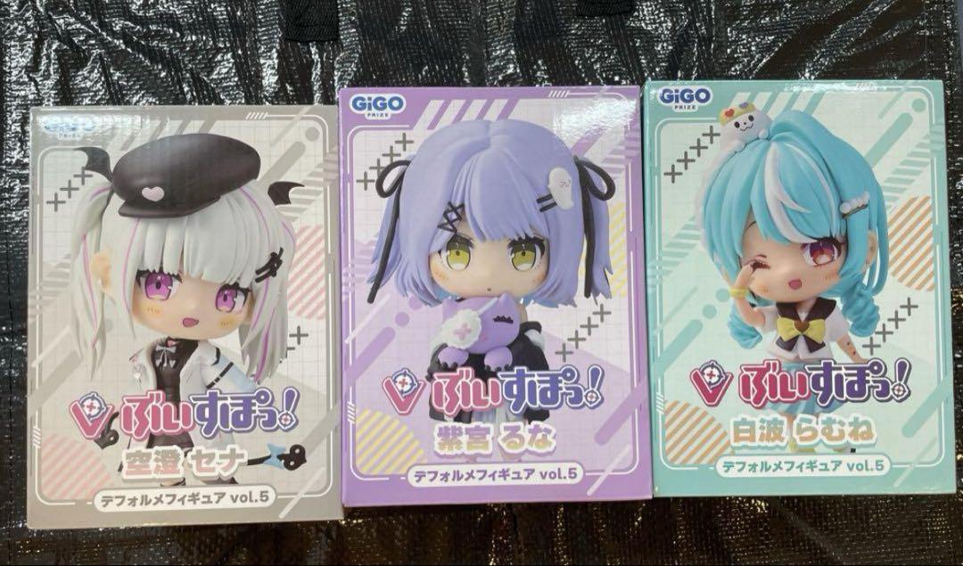 

[USED] VSPO! Deformed Figure Vol.5 Shiranami Ramune, Shinomiya Luna, Sorazumi Sena