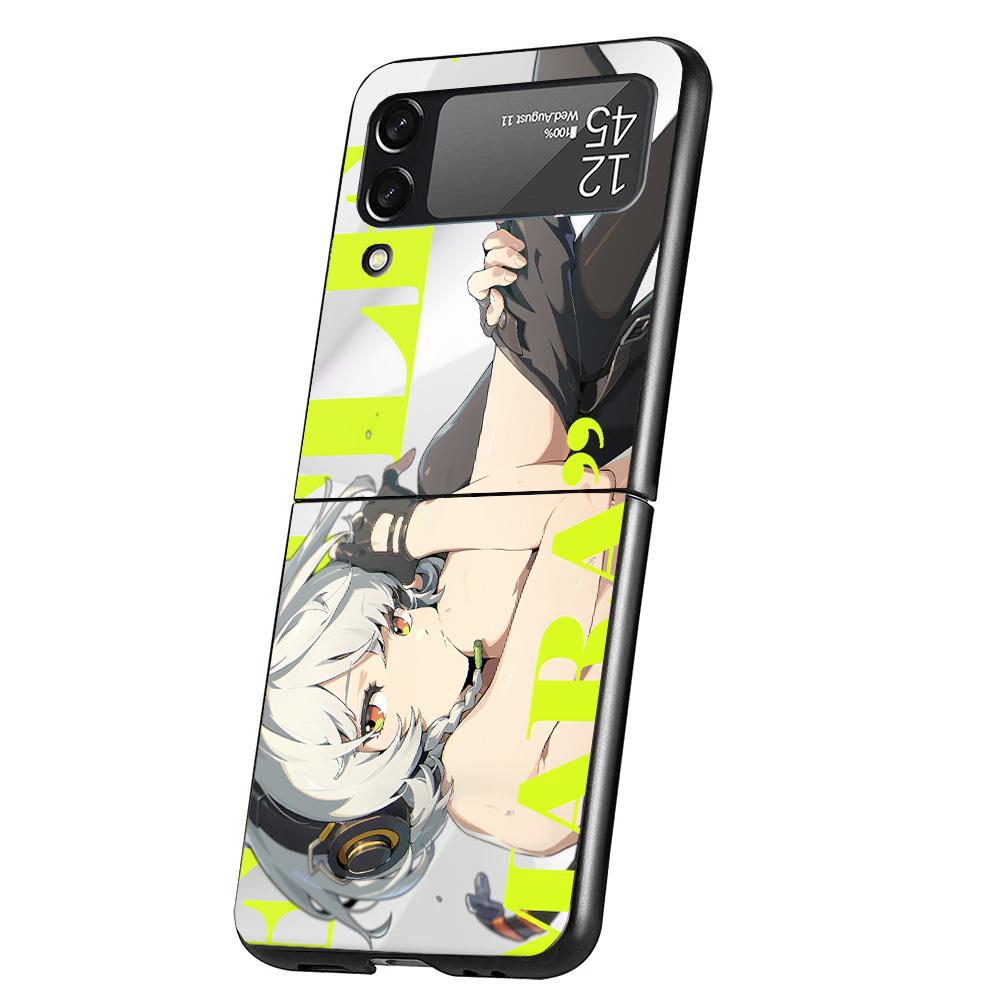 

Zenless Zone Zero ZZZ Phone Case For Samsung Galaxy Z Flip 7 6 5 4 3 5G Cover ZFlip7 ZFlip6 ZFlip4 ZFlip5 ZFlip3 Coque Fundas Ga Samsung Z Flip 5