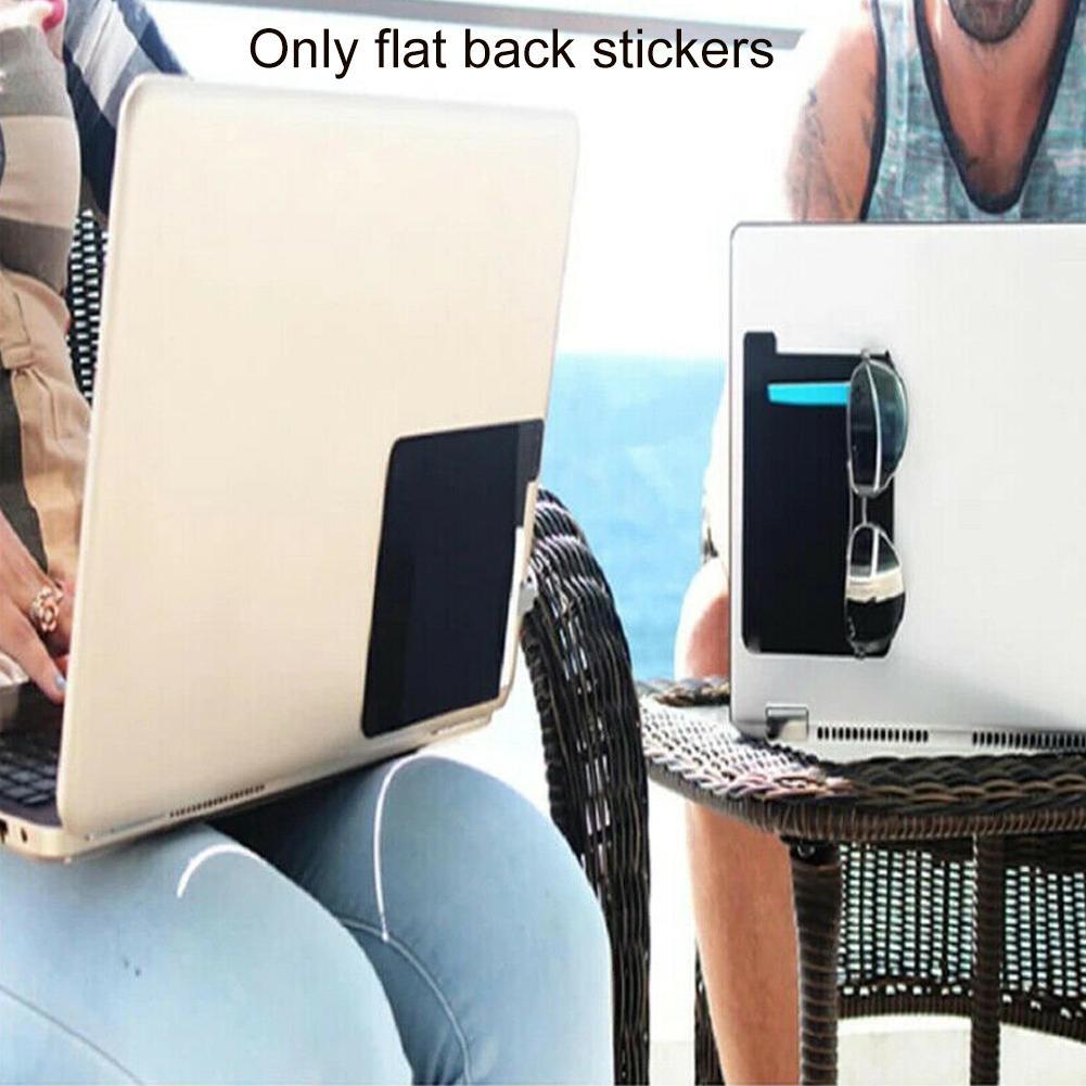 Self Adhesive Laptop Rear Storage Bag for Mouse Digital Hard Drive Pen Pocket Pouch Laptop Accessories