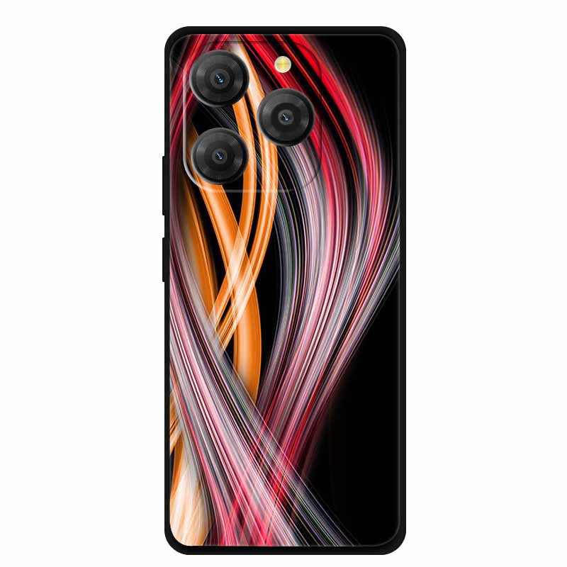 Για θήκη Blackview Shark 9 Shark9 Coque 6.67" Μαύρη Σιλικόνη Μαλακό Πίσω Κάλυμμα Θήκη Για θήκες τηλεφώνου Blackview Shark 9 Αντικραδασμική